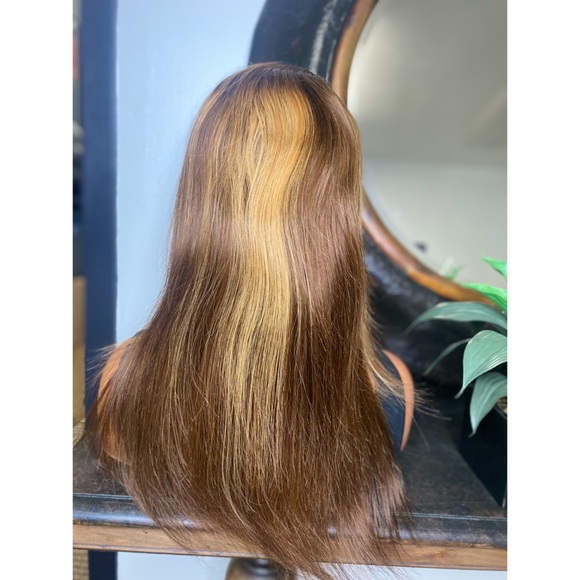 WANDA| 100% HUMAN HAIR 13X4 100% BLONDE LACE FRONT WIG main image 6